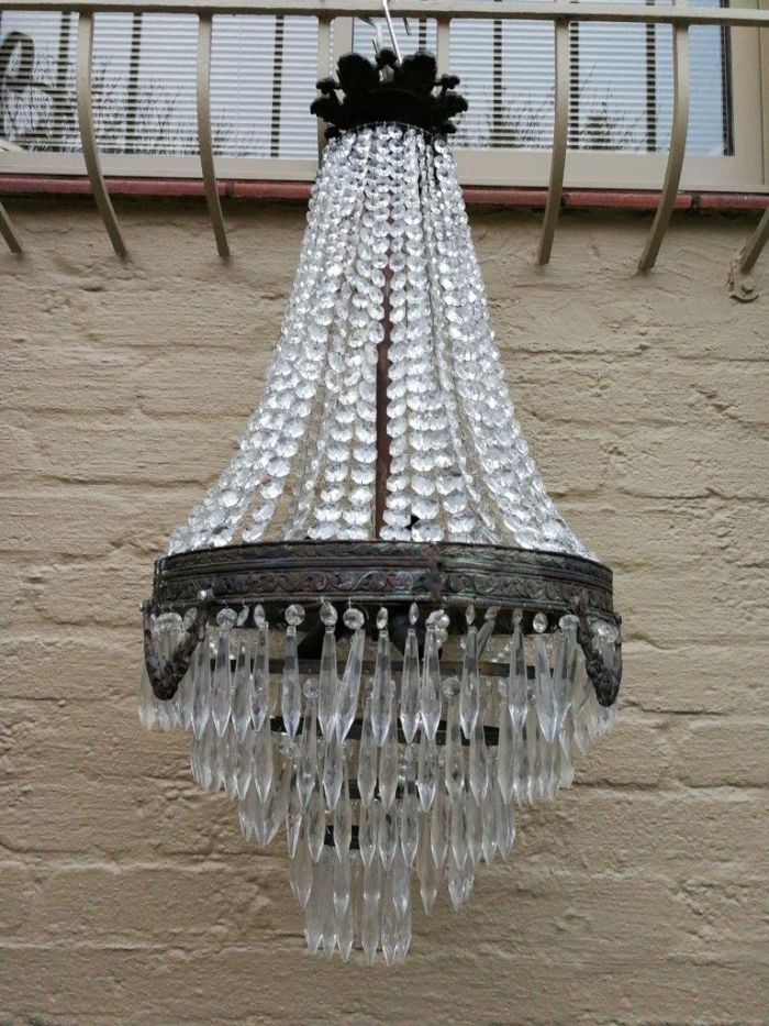 A 20th Century French  Empire Style Chandelier