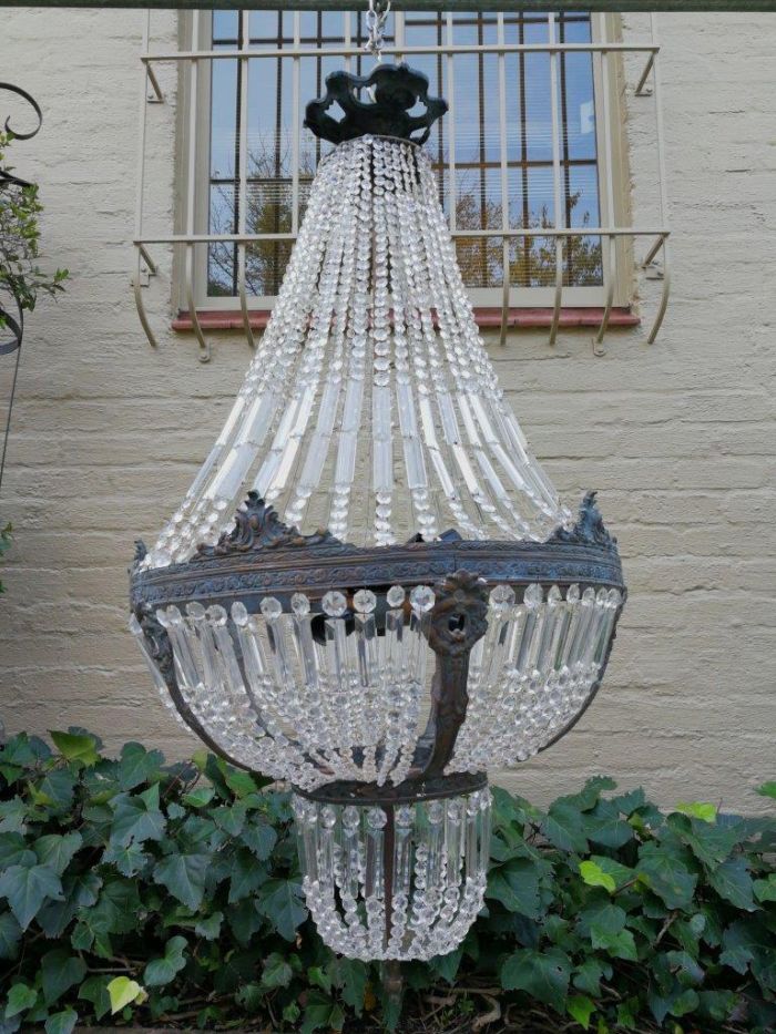 A 20th Century French  Empire Style Chandelier