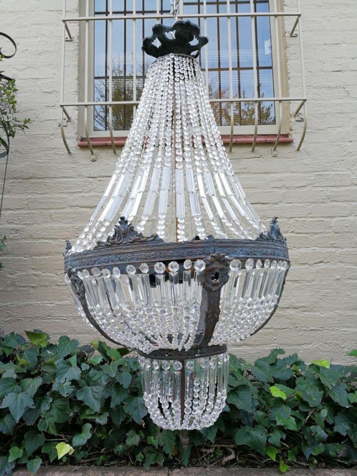 A 20th Century French  Empire Style Chandelier - Image 2