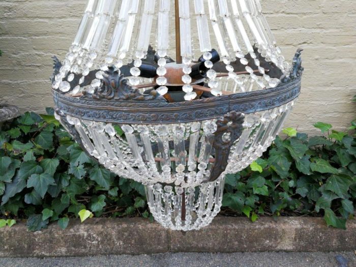 A 20th Century French  Empire Style Chandelier - Image 5