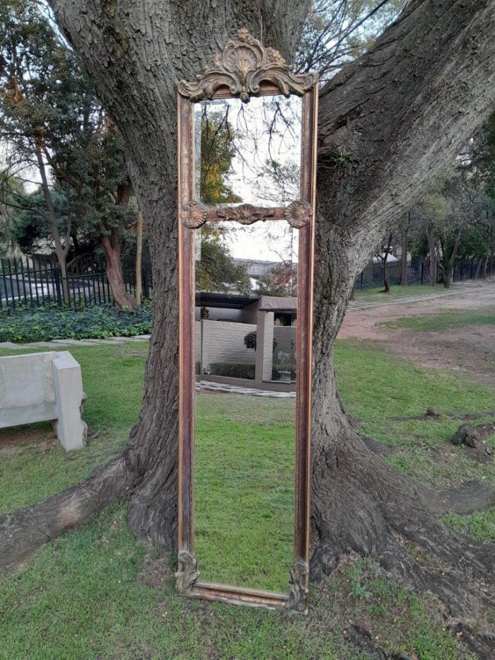 An Ornate Carved Rococo French Style Bevelled Mirror - Image 2