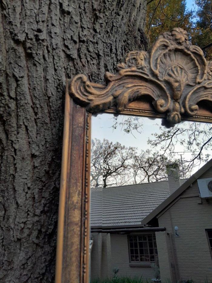 An Ornate Carved Rococo French Style Bevelled Mirror - Image 4