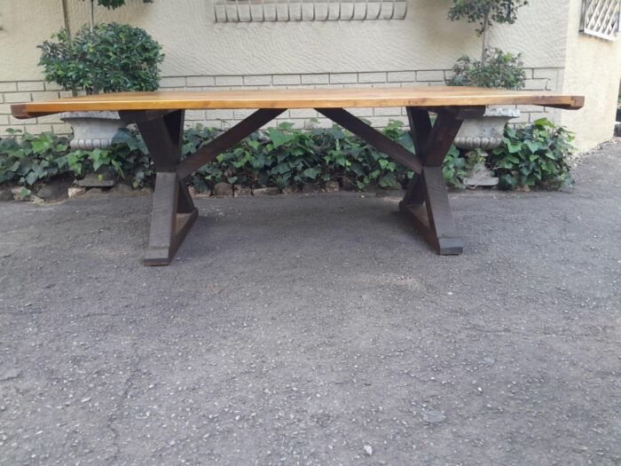 A Cape Yellowwood Entranc E/ Refectory / Dining Table - Image 2