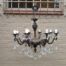 A 20th Century French Style Brass Chandelier With Good Patina