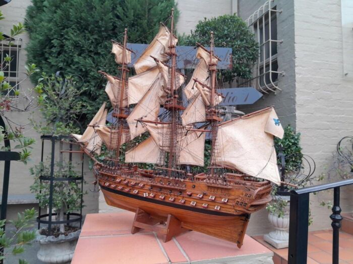 A 20th Century French Ship' "Le Superb", which was a galleon from the 1800's - Image 3