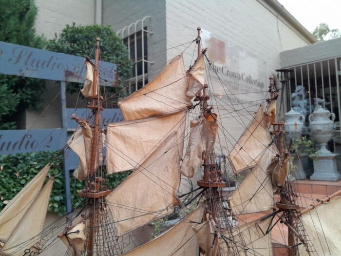 A 20th Century French Ship' "Le Superb", which was a galleon from the 1800's - Image 8