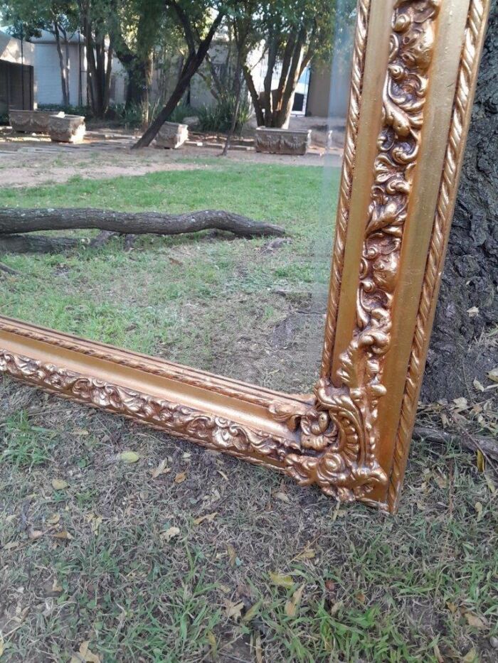 A French Rococo Style Ornately Carved & Gilded Bevelled Mirror - Image 21