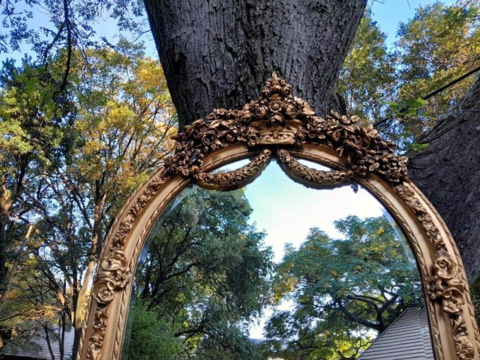 A French Rococo Style Ornately Carved & Gilded Bevelled Mirror - Image 23