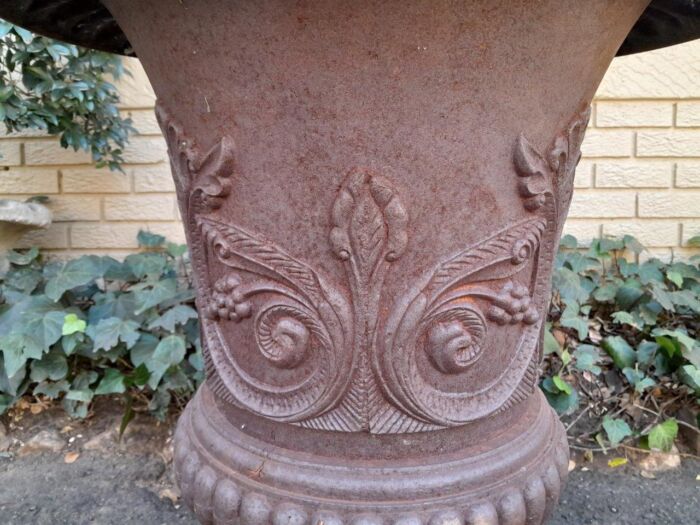 A  20th Century French Cast Iron Urn of Large Proportion - Image 5