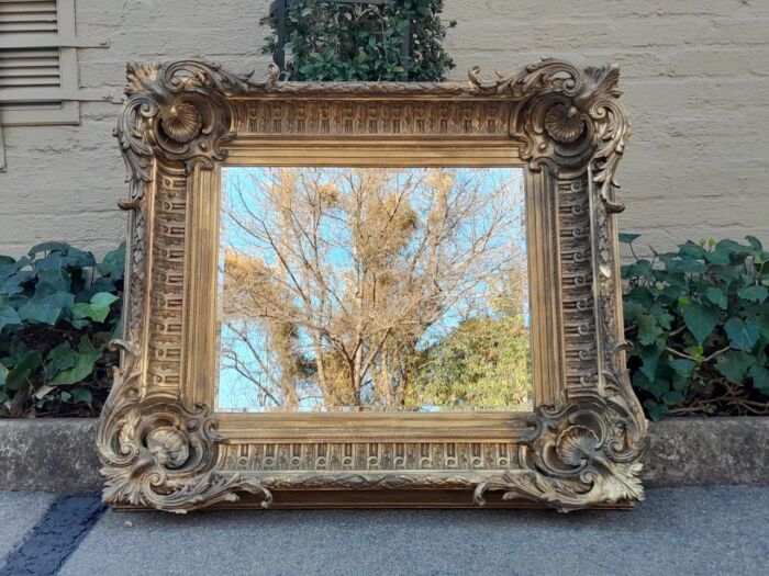 A 20th Century Giltwood And Gesso Frame