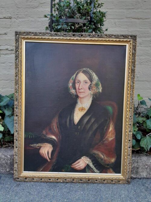 A 19th / 20th Century Oil On Canvas Painting By Continental School