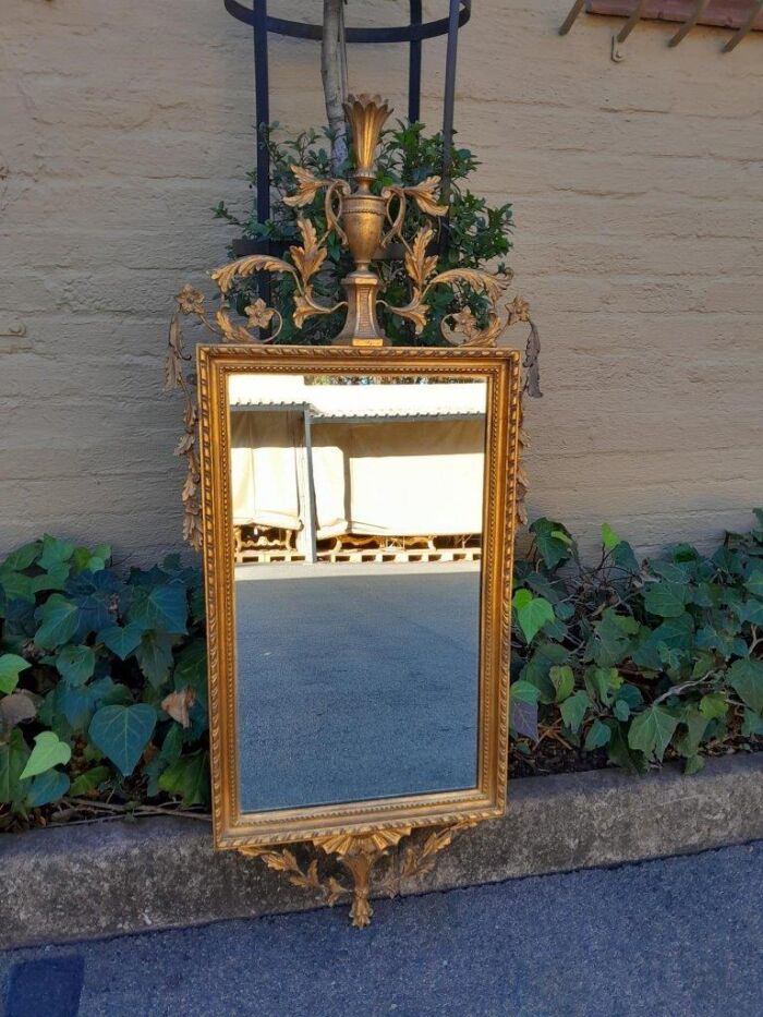 A 20th Century French Style  Gilded Mirror - Image 2