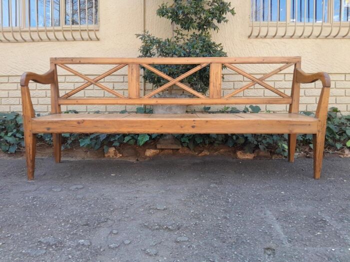 An Antique Cape Wood Bench