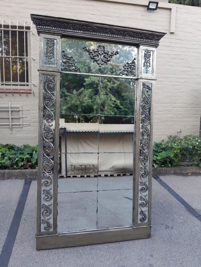 An Antique Venetian Style Ornately Carved Gilt Framed Mirror of Large Proportions  (Inspired by Hall of Mirrors in Versailles) - Image 2