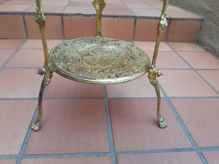 A Circa 1900s Cast Metal Display Stand - Image 3