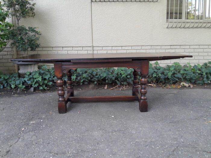 A 20th Century English Oak Refectory Table