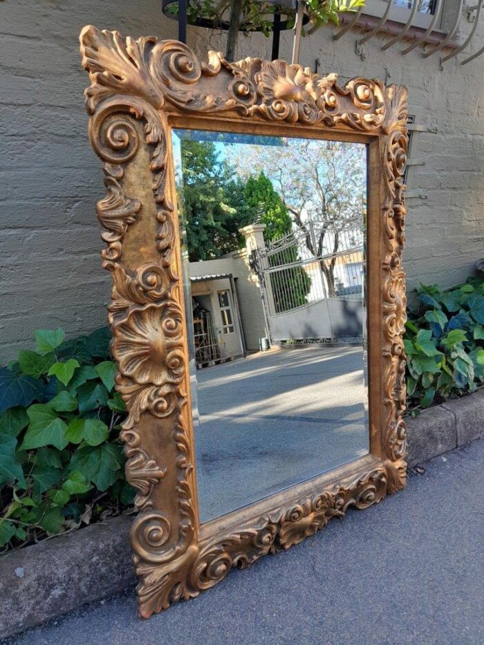 A 20th Century Rococo Style Bevelled Mirror of Large Proportions - Image 2