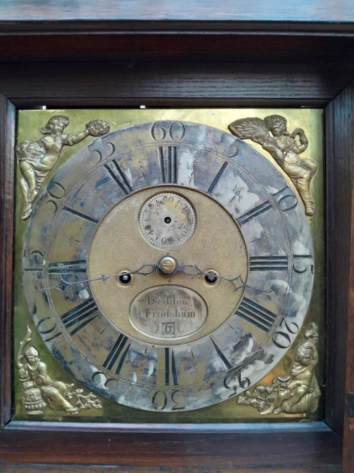 A Mid 18th Century George III Oak D. Seddon Frodsham Grandfather / Longcase Clock With a BADA (British Antiques Dealer Association) Stamp - Image 7