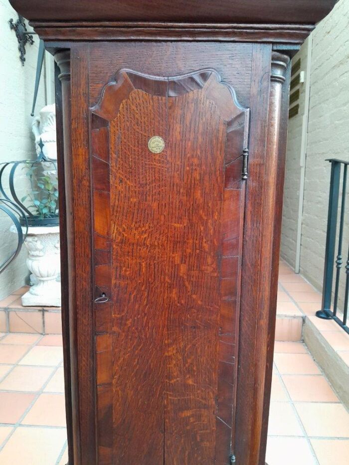 A Mid 18th Century George III Oak D. Seddon Frodsham Grandfather / Longcase Clock With a BADA (British Antiques Dealer Association) Stamp - Image 9