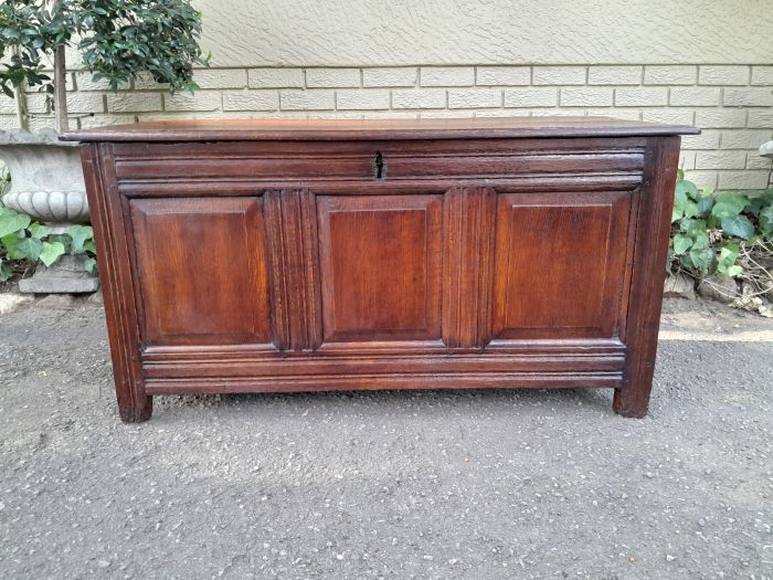 A Late 19th Century Oak Kist