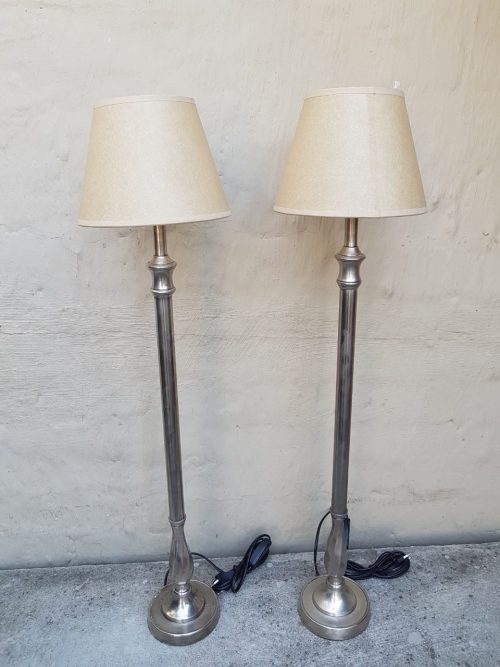 pair tall table lamps