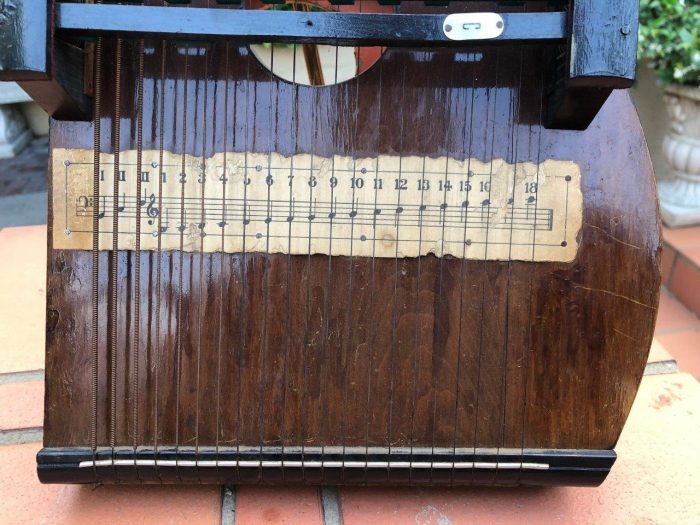 An Autoharp by Charles Zimmerman Circa 1888 in Perspex Display Box - Image 10