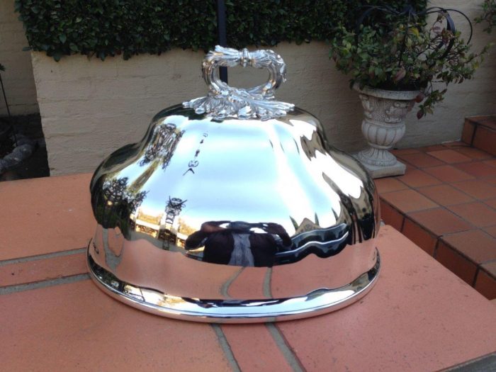 Silver Plated Food Dome - Image 2