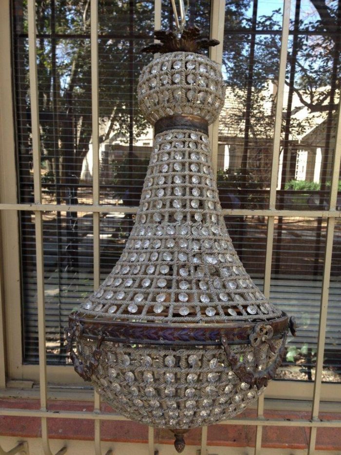 Empire Chandelier with Ball - Image 2