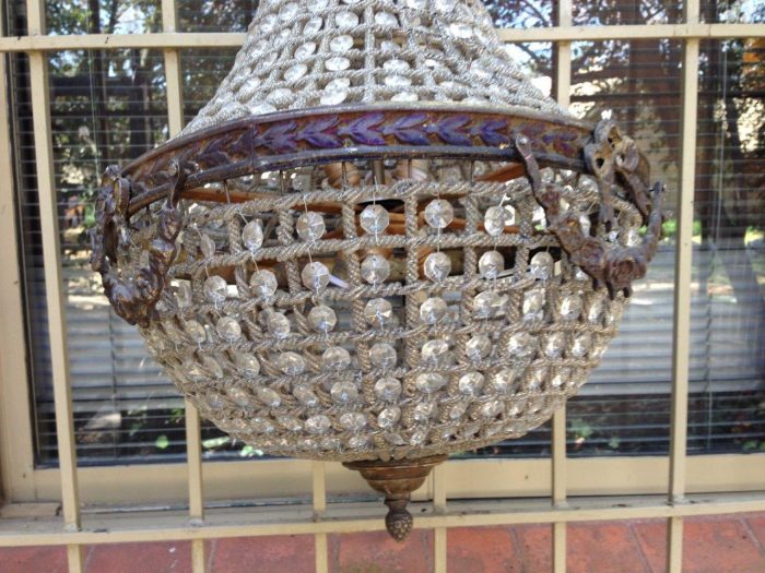 Empire Chandelier with Ball - Image 3