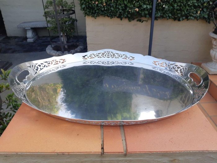 A Silverplate  Gallery Tray