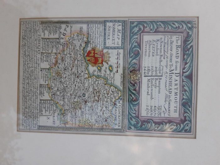 A Set Of Four (4)  Antique Maps Of Wales, Hand Coloured Engraving - Image 5