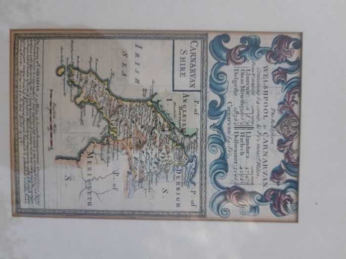 A Set Of Four (4)  Antique Maps Of Wales, Hand Coloured Engraving - Image 7