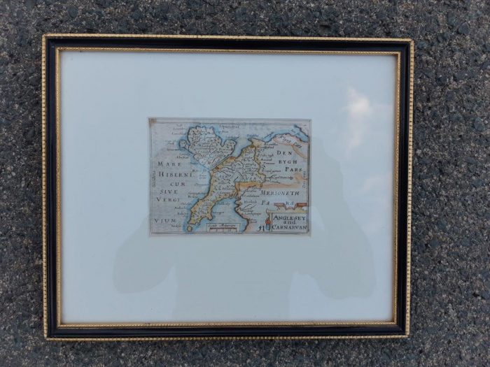 A Set Of Four (4)  Antique Maps Of Wales, Hand Coloured Engraving - Image 8