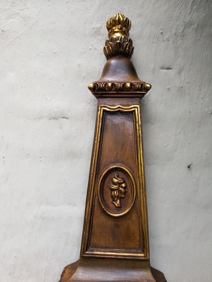 Massive Carved Heavy Giltwood Barometer. 1200cmh Made In Western Germany  From An Estate Sale In The Usa - Image 7