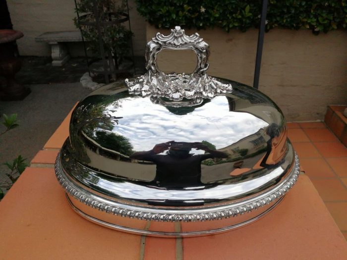 A Silverplate Elkington Food Dome - Image 2