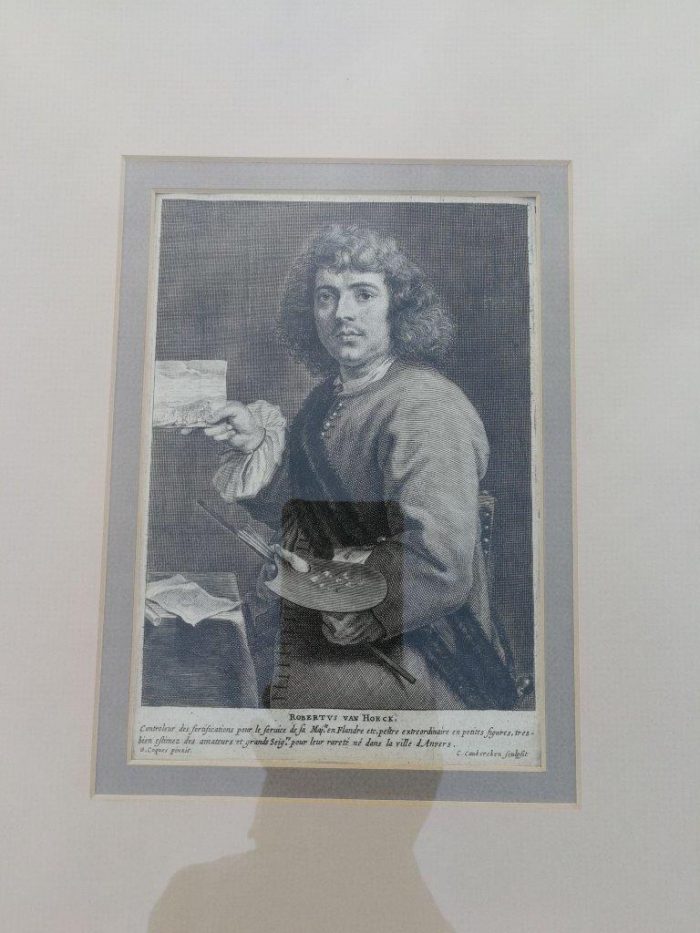 A Set Of 8 Framed Portraits Of Flemish Painters, Engravers And Architects - Image 14