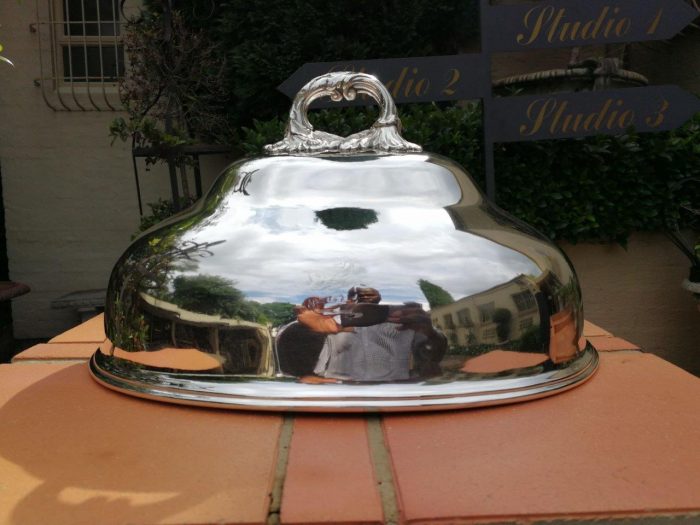 A Silver Plate Food Dome - Image 3