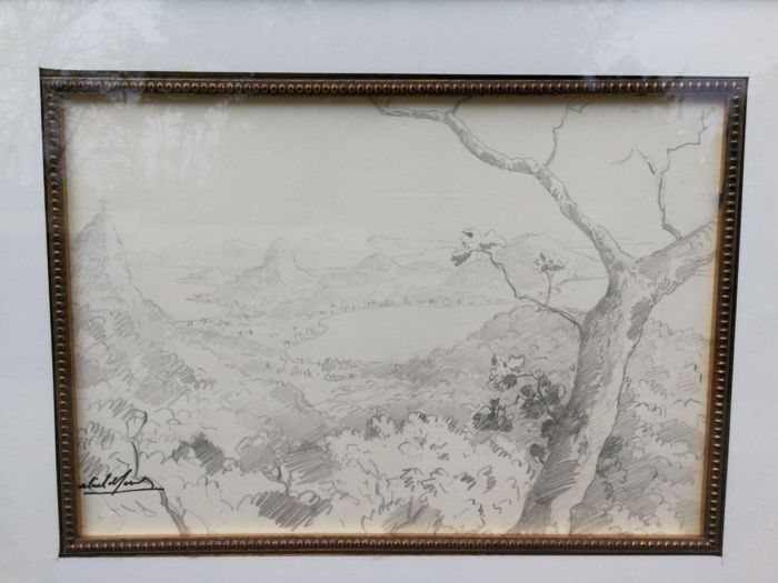 A Pair Of Gabriel De Jongh (South Africa, 1913 - 2004) Pencil On Paper, Signed , Rio De Janeiro Study 1 & II - Image 7