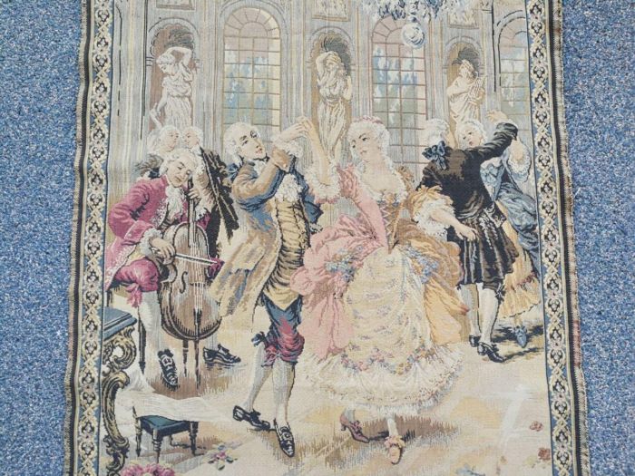 French Antique Tapestry - Image 4