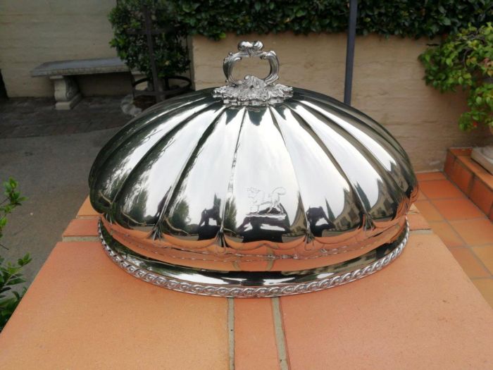 A Silver Food Dome