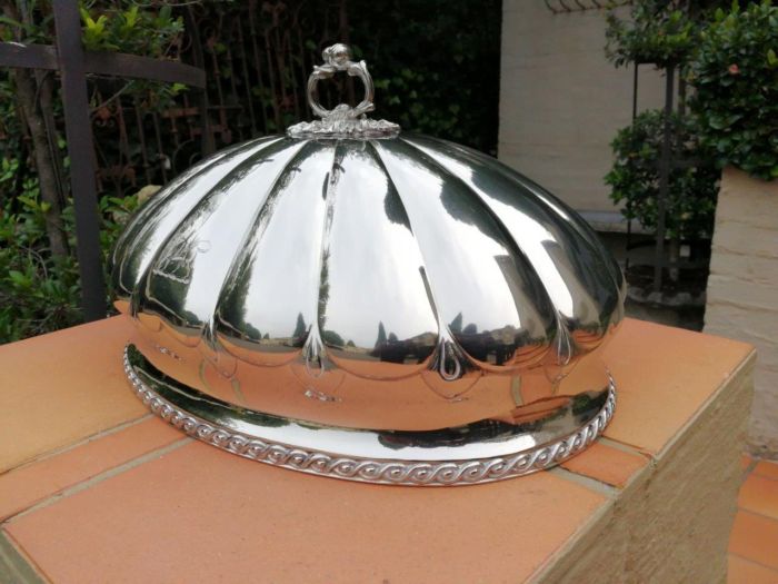 A Silver Plated Food Dome - Image 4