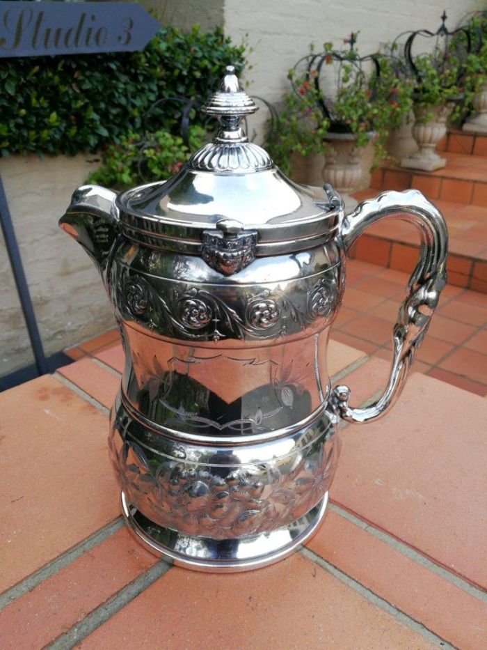 A 19th Century Silver Plate Reed And Barton Pitcher - Image 3