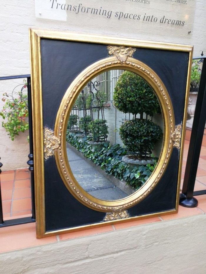 A Glit-Wood Mirror