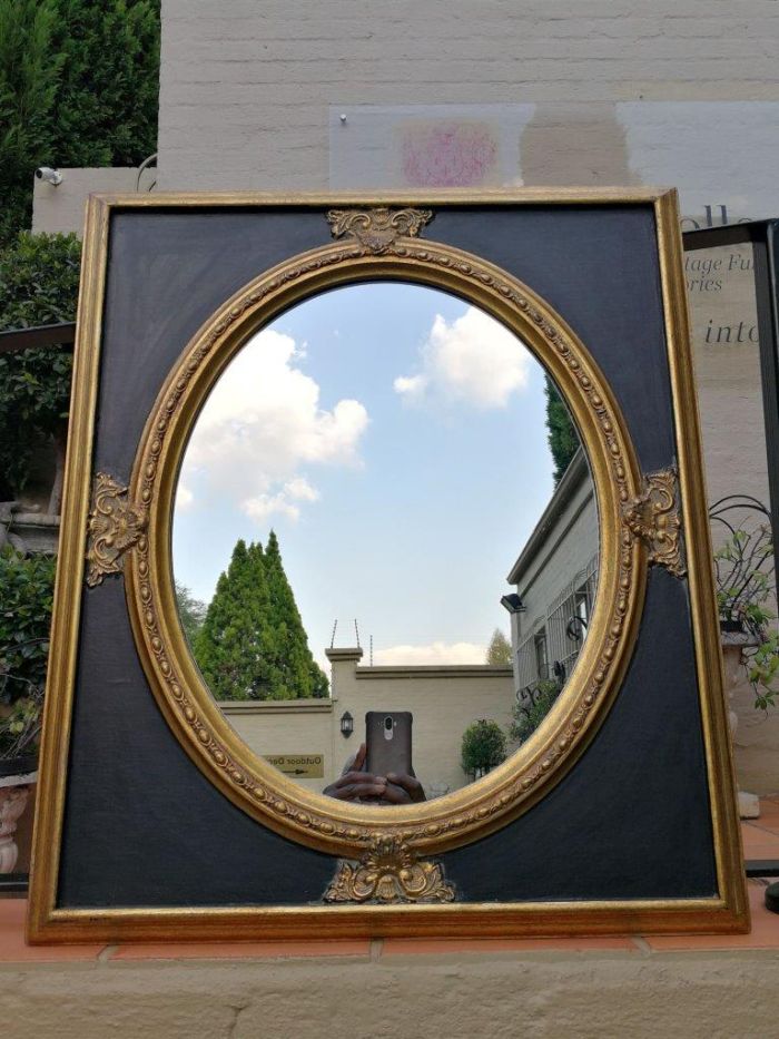 A Glit-Wood Mirror - Image 2