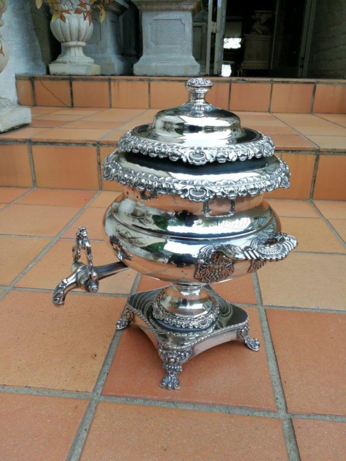 An Antique Victorian Silver-plated Kettle-on-stand - Image 3