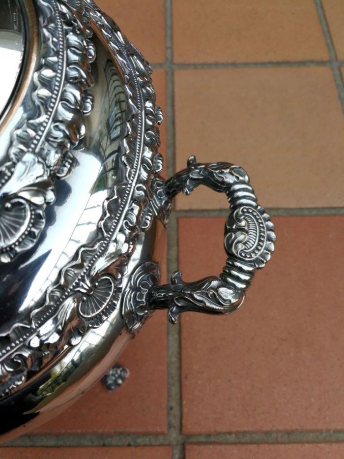 An Antique Victorian Silver-plated Kettle-on-stand - Image 7