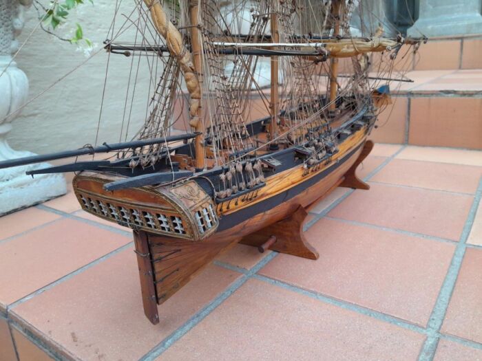 A 20th Century Hand-Made French Sailing Ship - Image 3