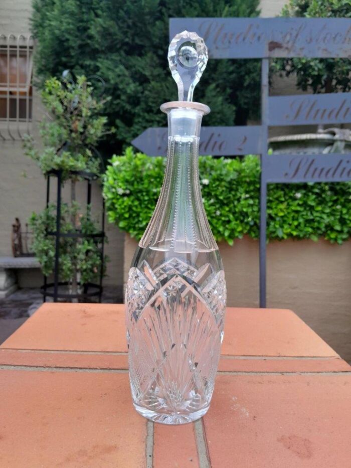 A Crystal Wine Decanter