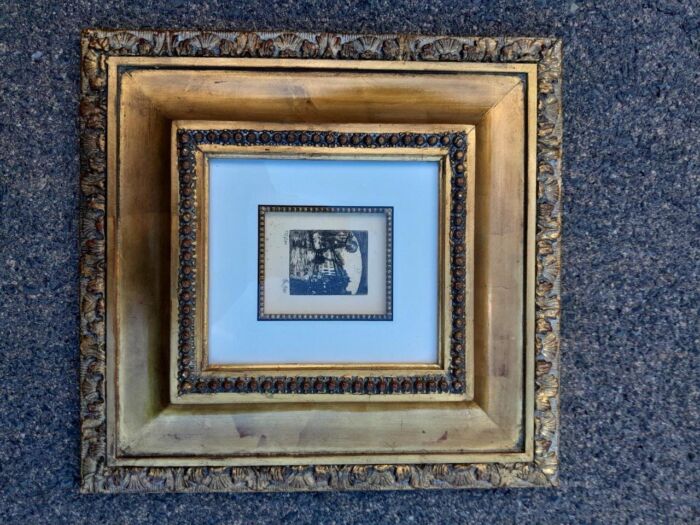 A Pair of Turner Wall Paris Scene in French Gilt Ornate Frames - Image 5