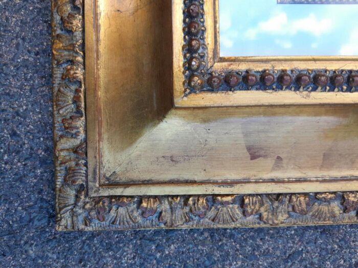 A Pair of Turner Wall Paris Scene in French Gilt Ornate Frames - Image 8